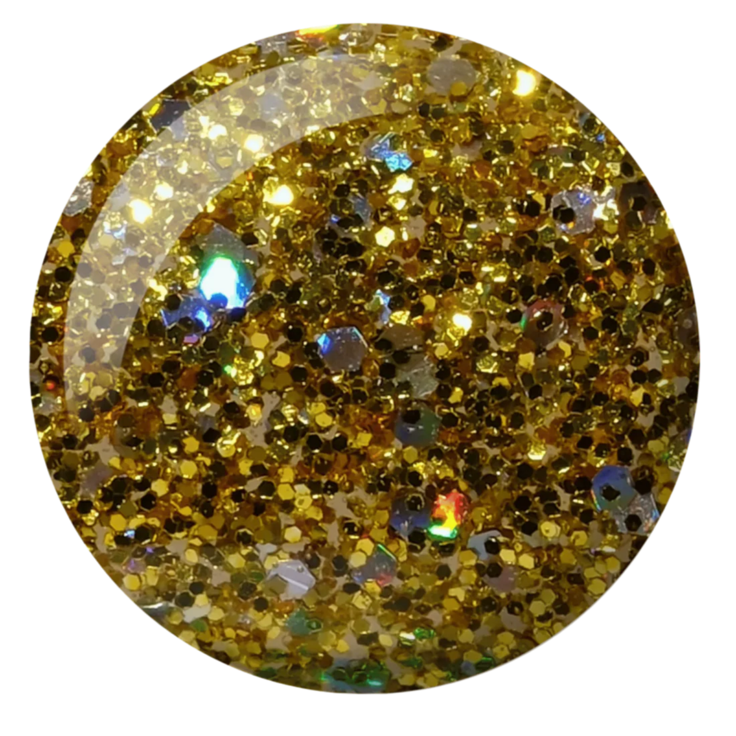 DND Diva Gel Polish #029 | Golden Treasure Waves