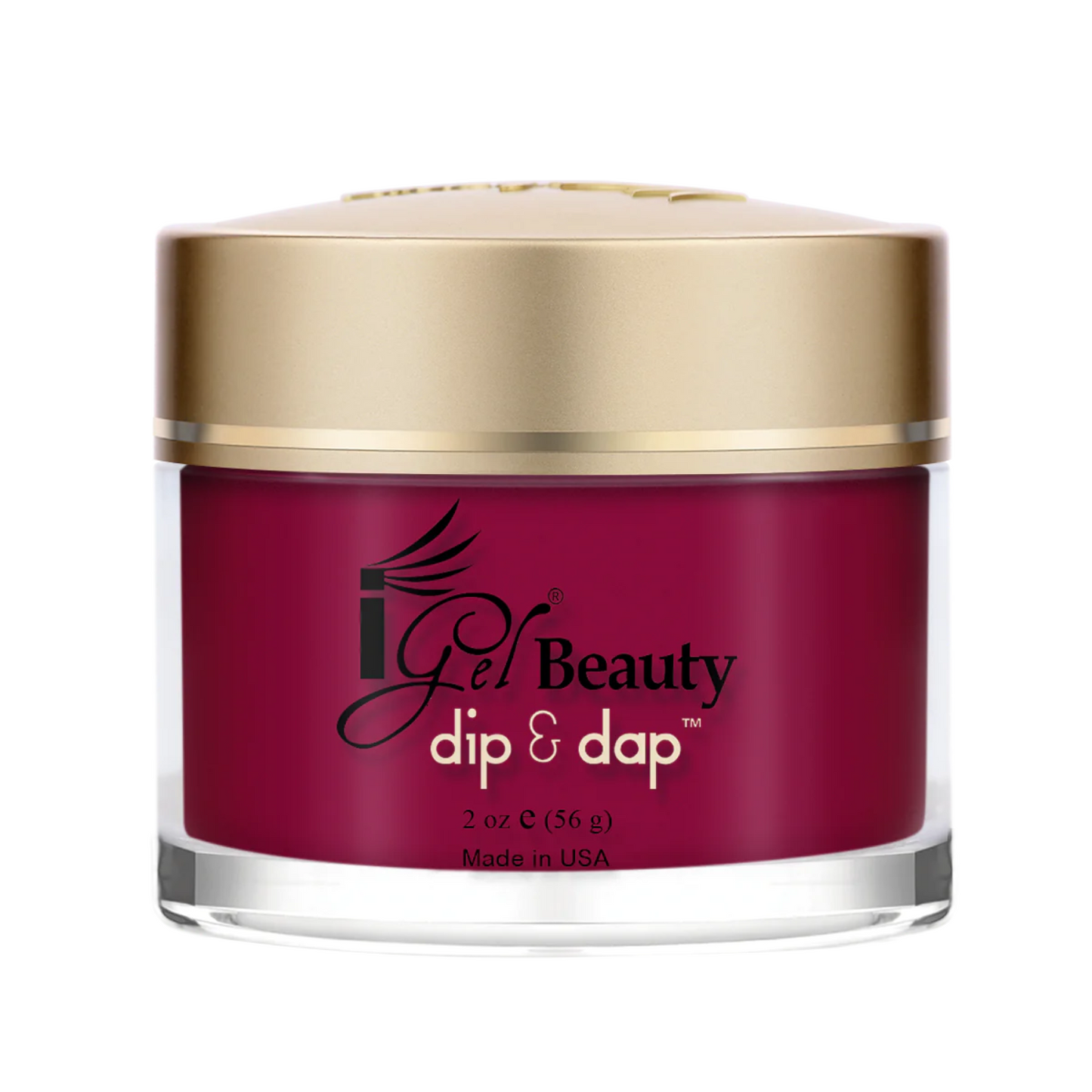 iGel Dip & Dap Powder 2 oz DD034 | Dark Crimson