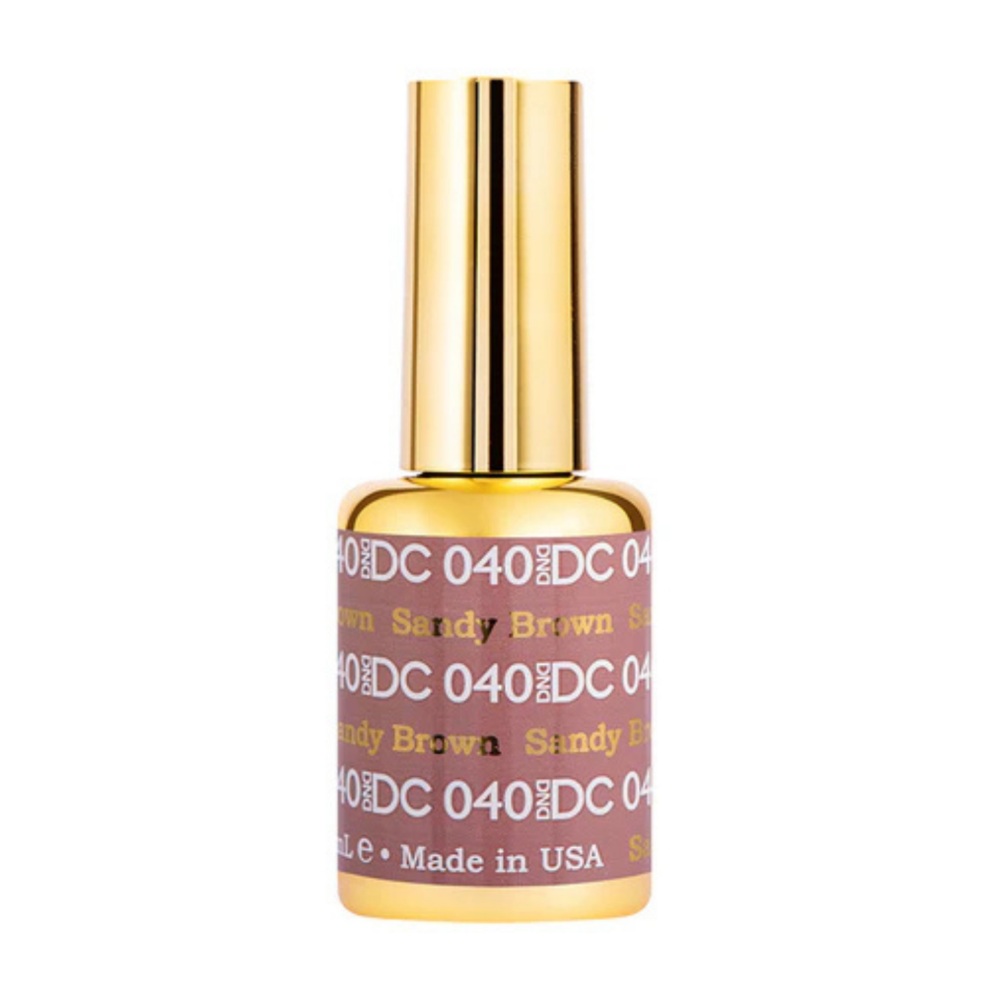 DC Gel Polish #040 | Sandy Brown