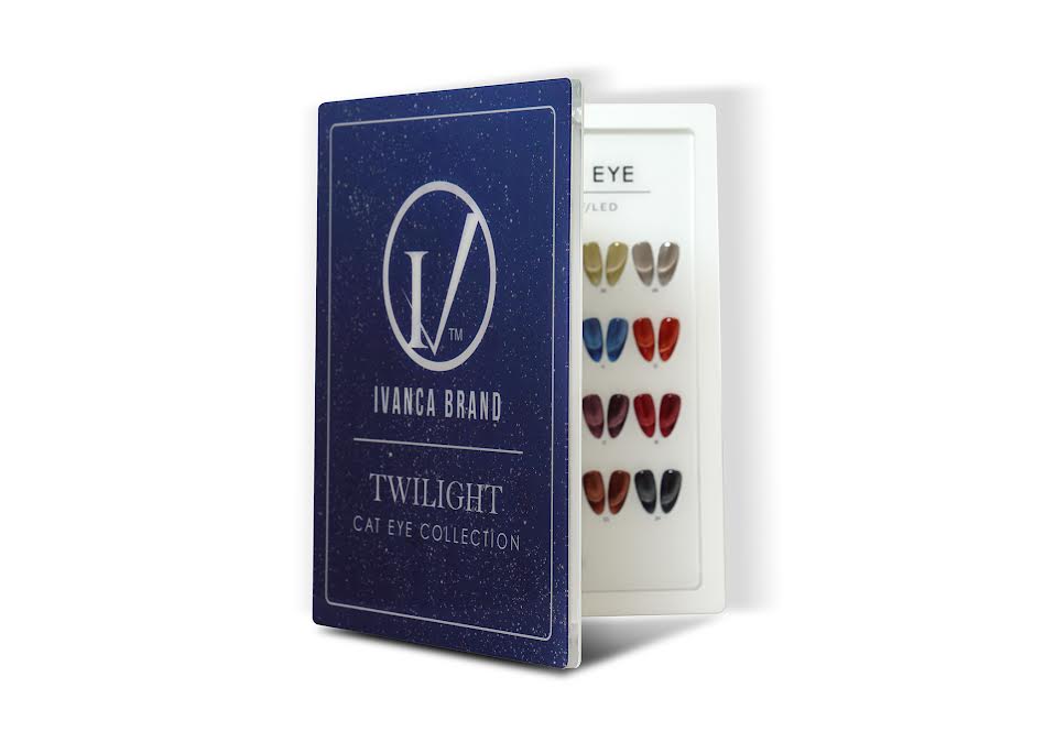 IVANCA Twilight Cat Eye Gel Collection Set (#01 - #24) + 1 FREE Color Chart Book + 3 FREE Magnets (Copy)