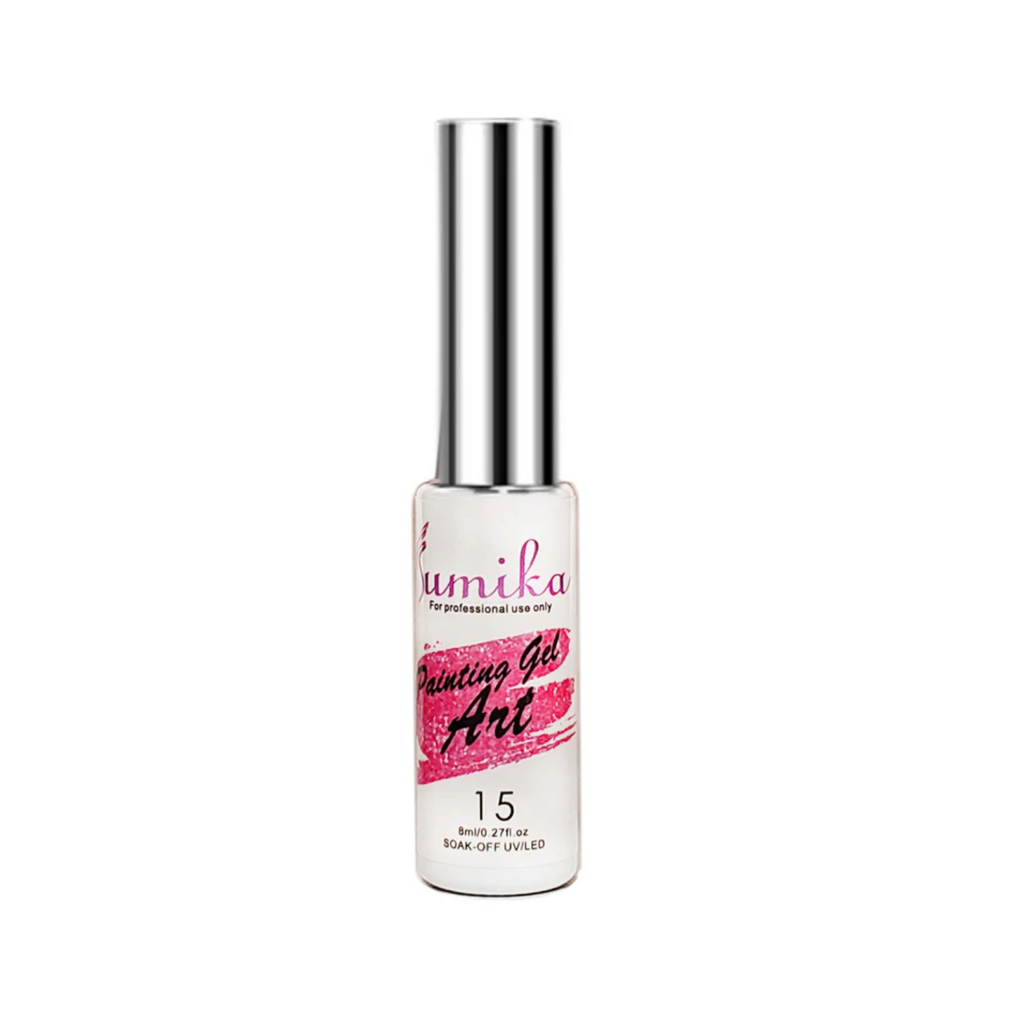 Sumika Painting Gel Art #15 (0.27 oz) - Hot Pink Glitter
