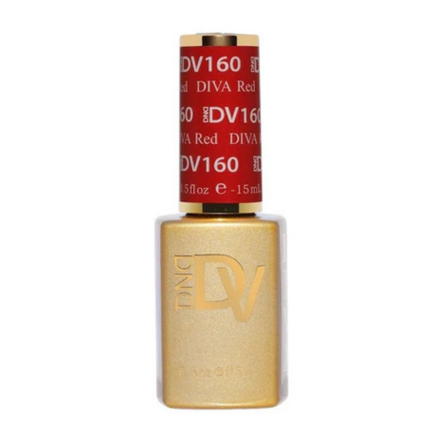 DND Diva Gel Polish #160 | DIVA Red