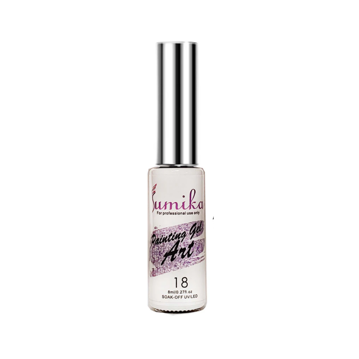 Sumika Painting Gel Art #18 (0.27 oz) - Mauve Glitter