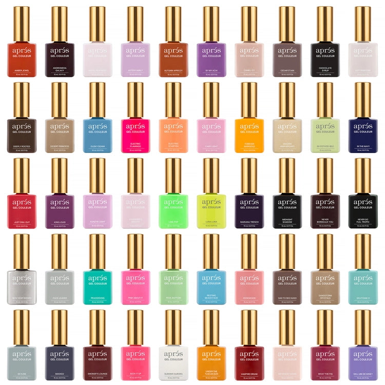Apres Gel Couleur Full Bundle | 200 pcs + 1 FREE Color Book *OUT OF STOCK #253 & J01 = 198 COLORS*