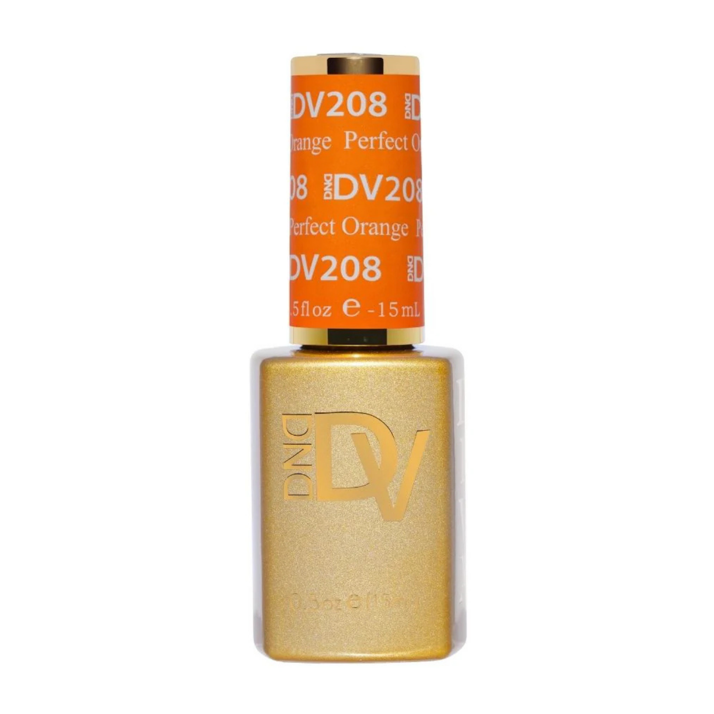 DND Diva Gel Polish #208 | Perfect Orange
