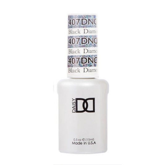 DND Gel Polish #407 | Black Diamond Star