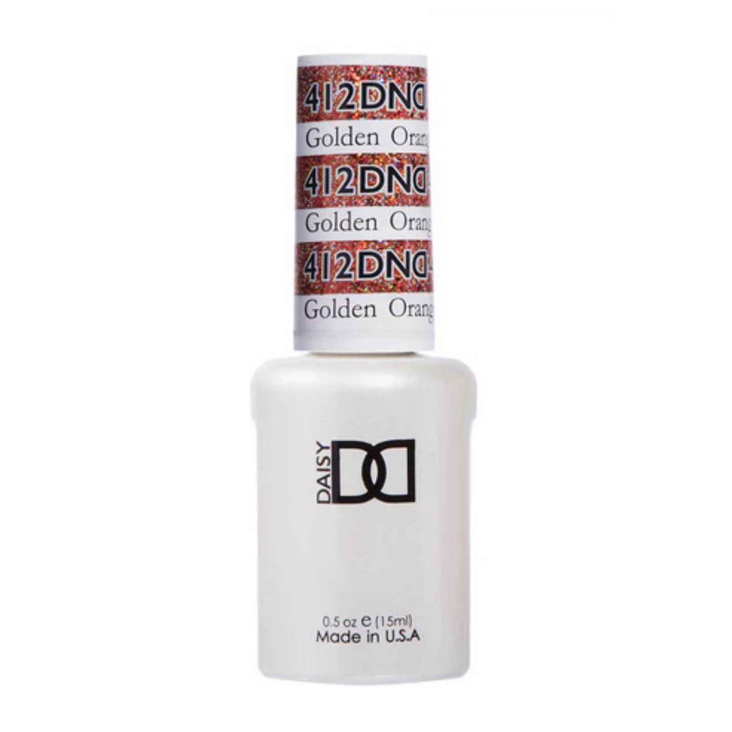 DND Gel Polish #412 | Golden Orange Star