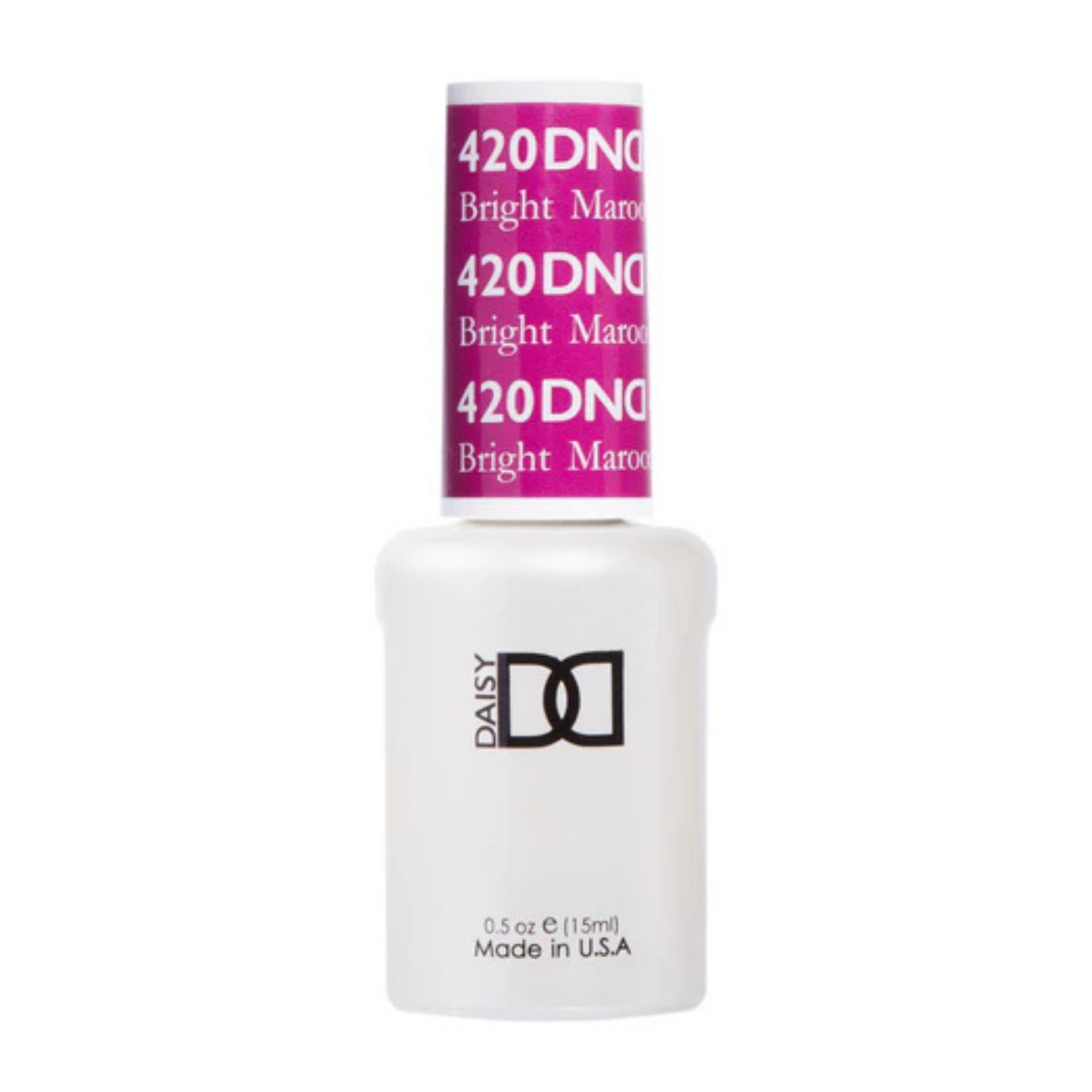 DND Gel Polish #420 | Bright Maroon