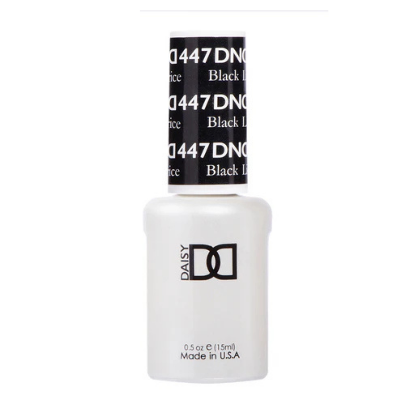 DND Gel Polish #447 | Black Licorice