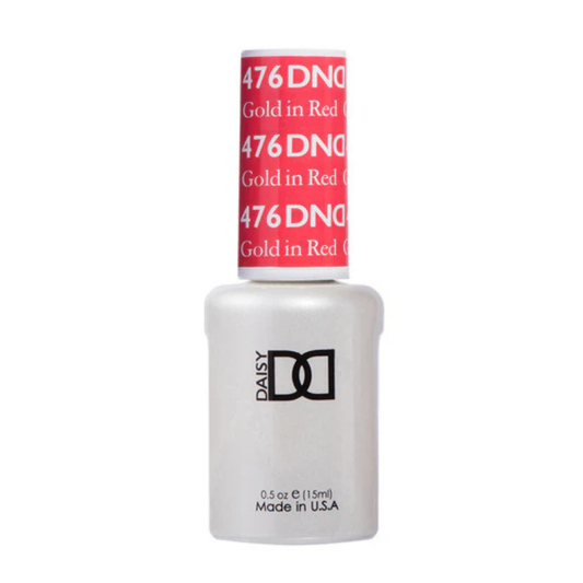 DND Gel Polish #476 | Gold In Red