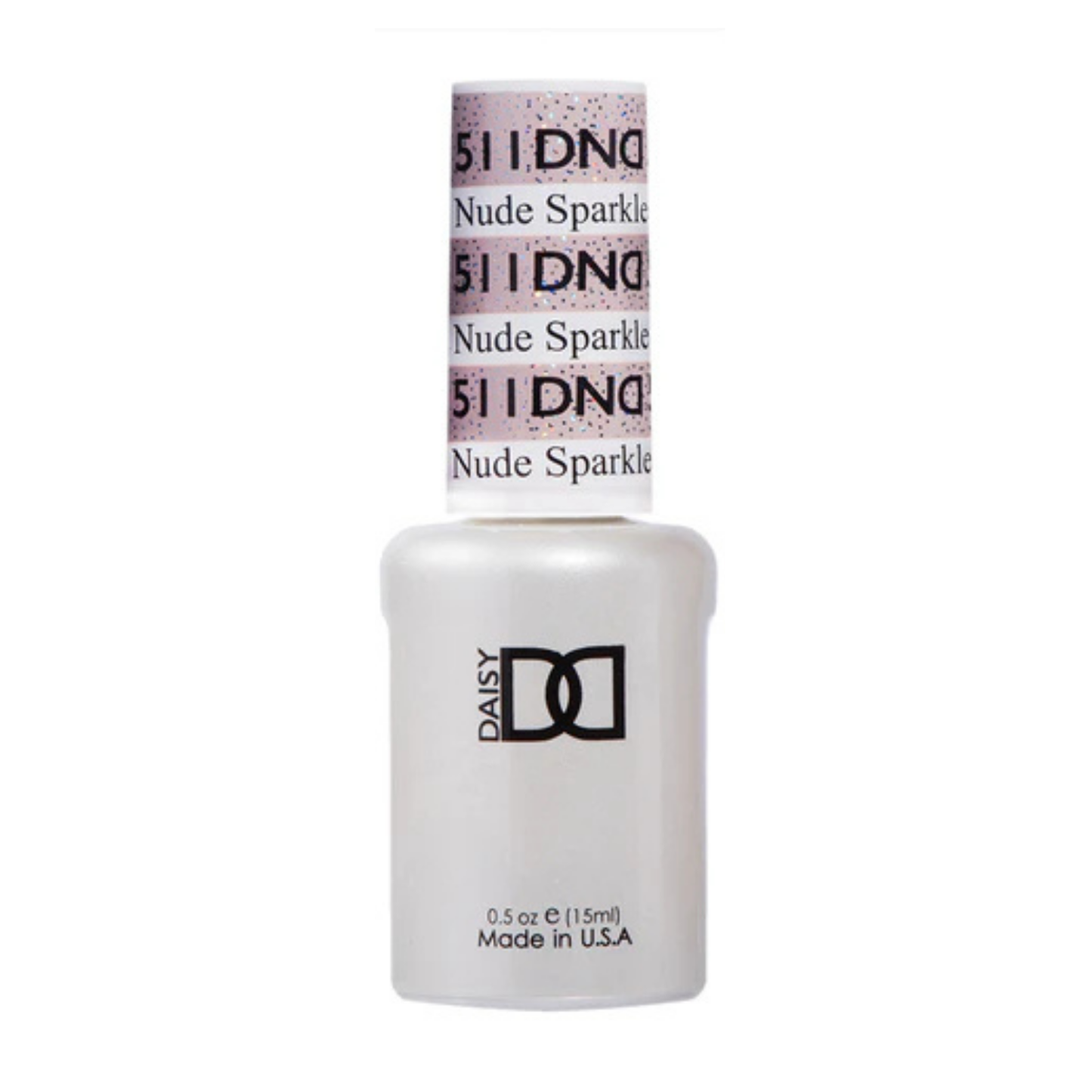 DND Gel Polish #511 | Nude Sparkle