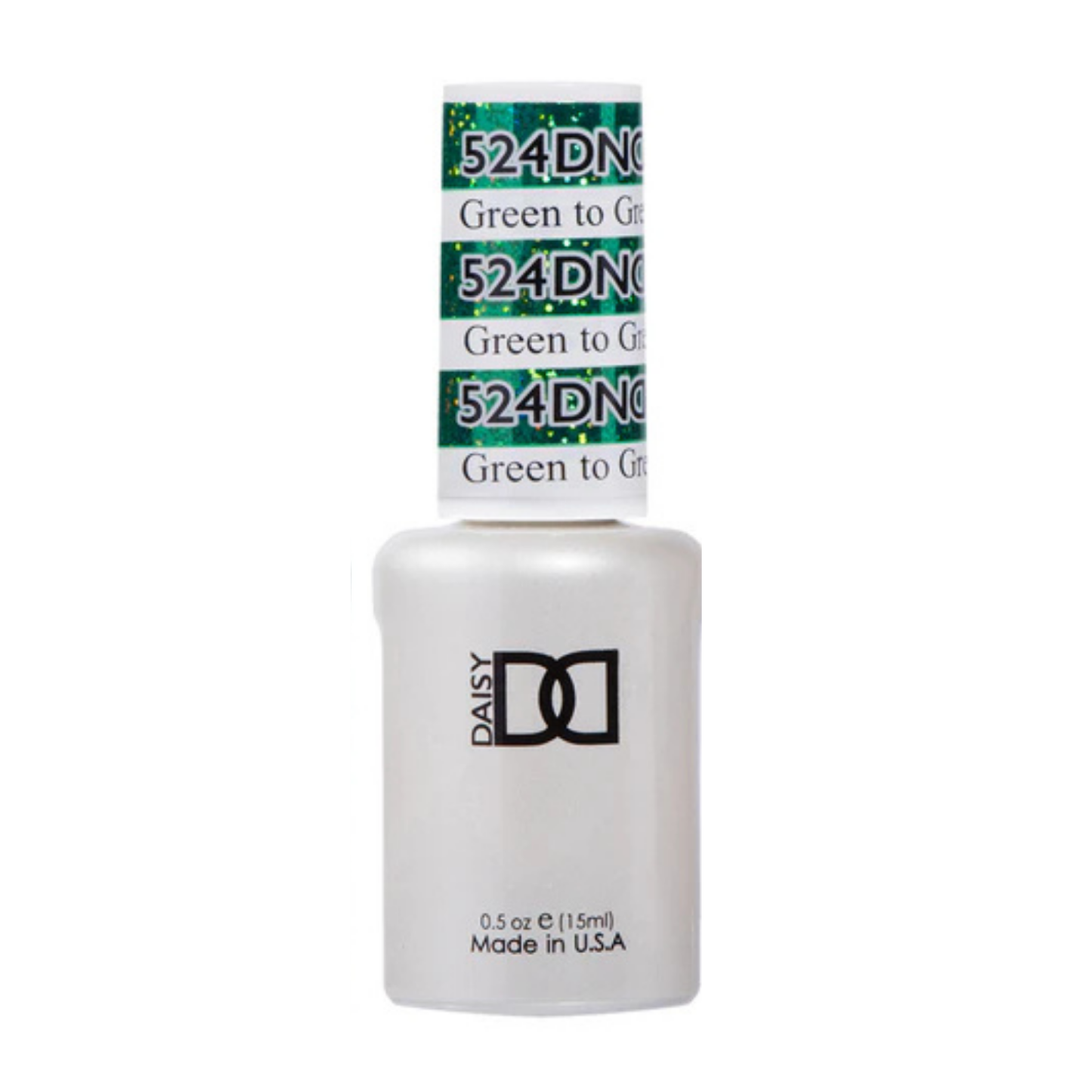 DND Gel Polish #524 | Green To Green
