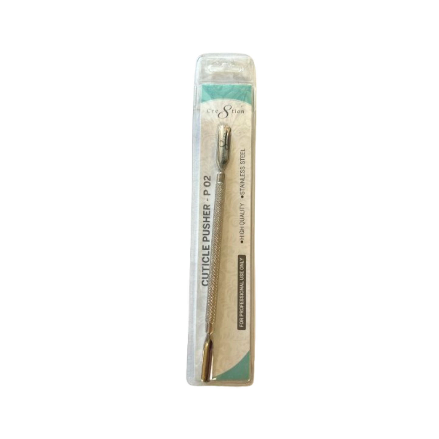 Cre8tion Stainless Steel Cuticle Pusher - P 02