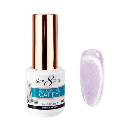 CRE8TION CAT EYE SOAK OFF GEL 0.5 OZ #76