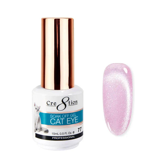 CRE8TION CAT EYE SOAK OFF GEL 0.5 OZ #77