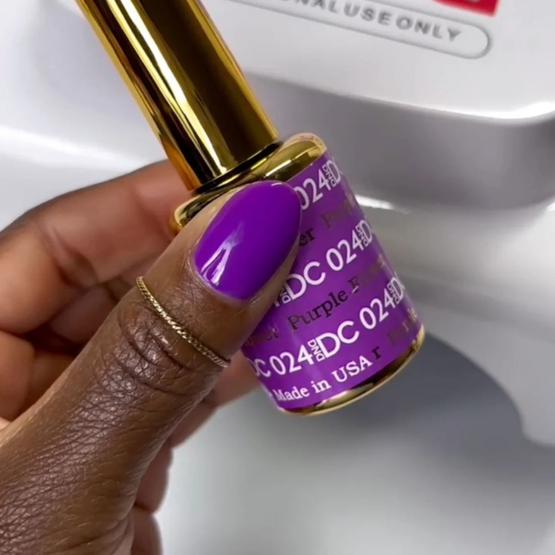DC Gel Polish #024 | Purple Flower