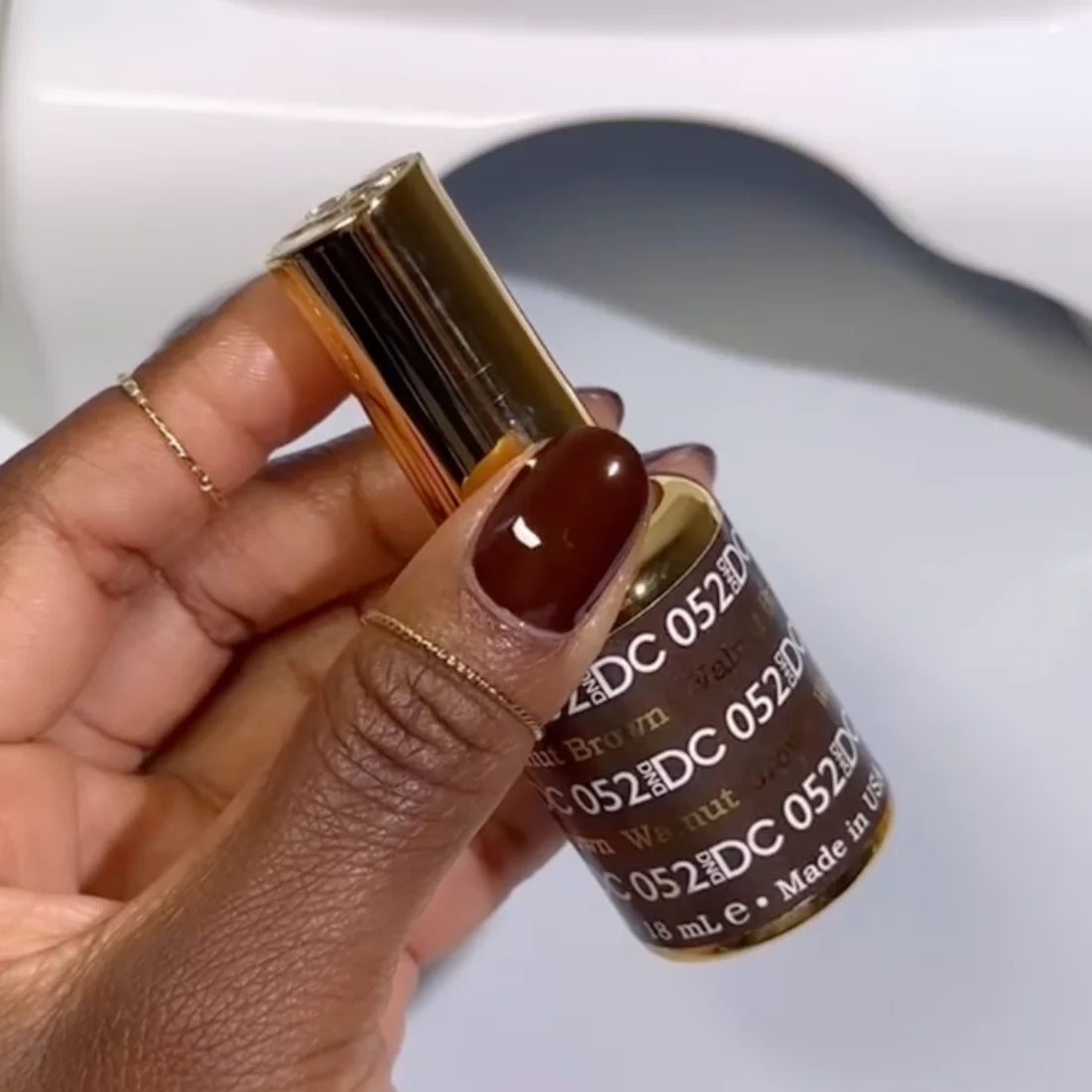 DC Gel Polish #052 | Walnut Brown