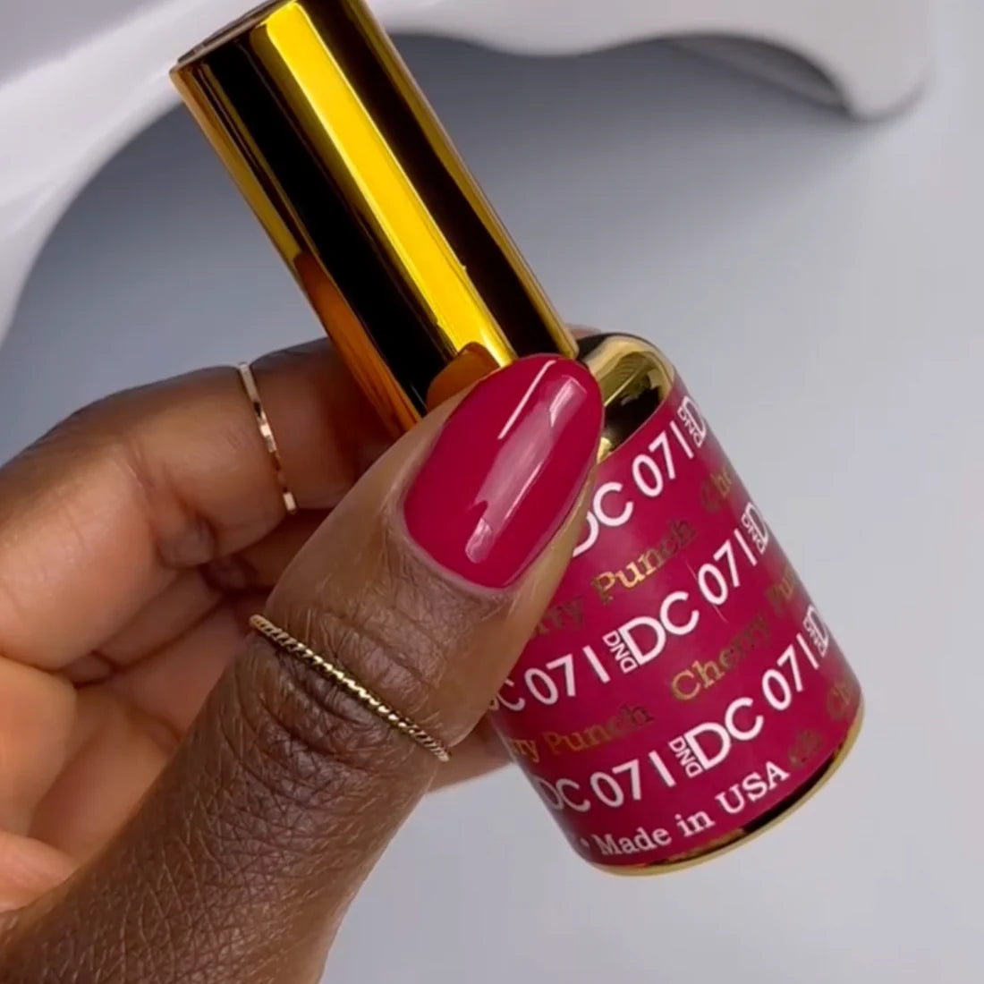 DC Gel Polish #071 | Cherry Punch