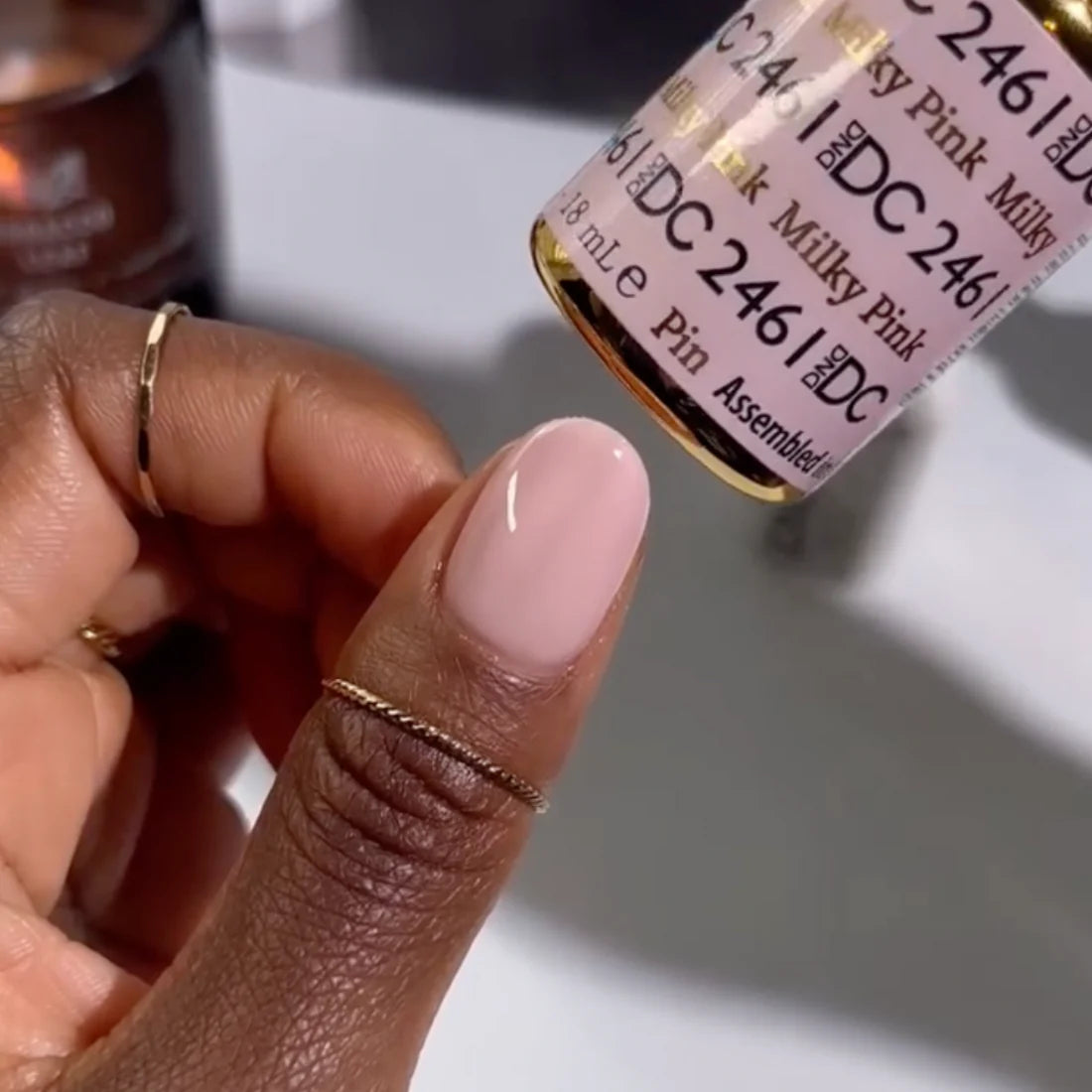 DC Gel Polish #2461 | Milky Pink
