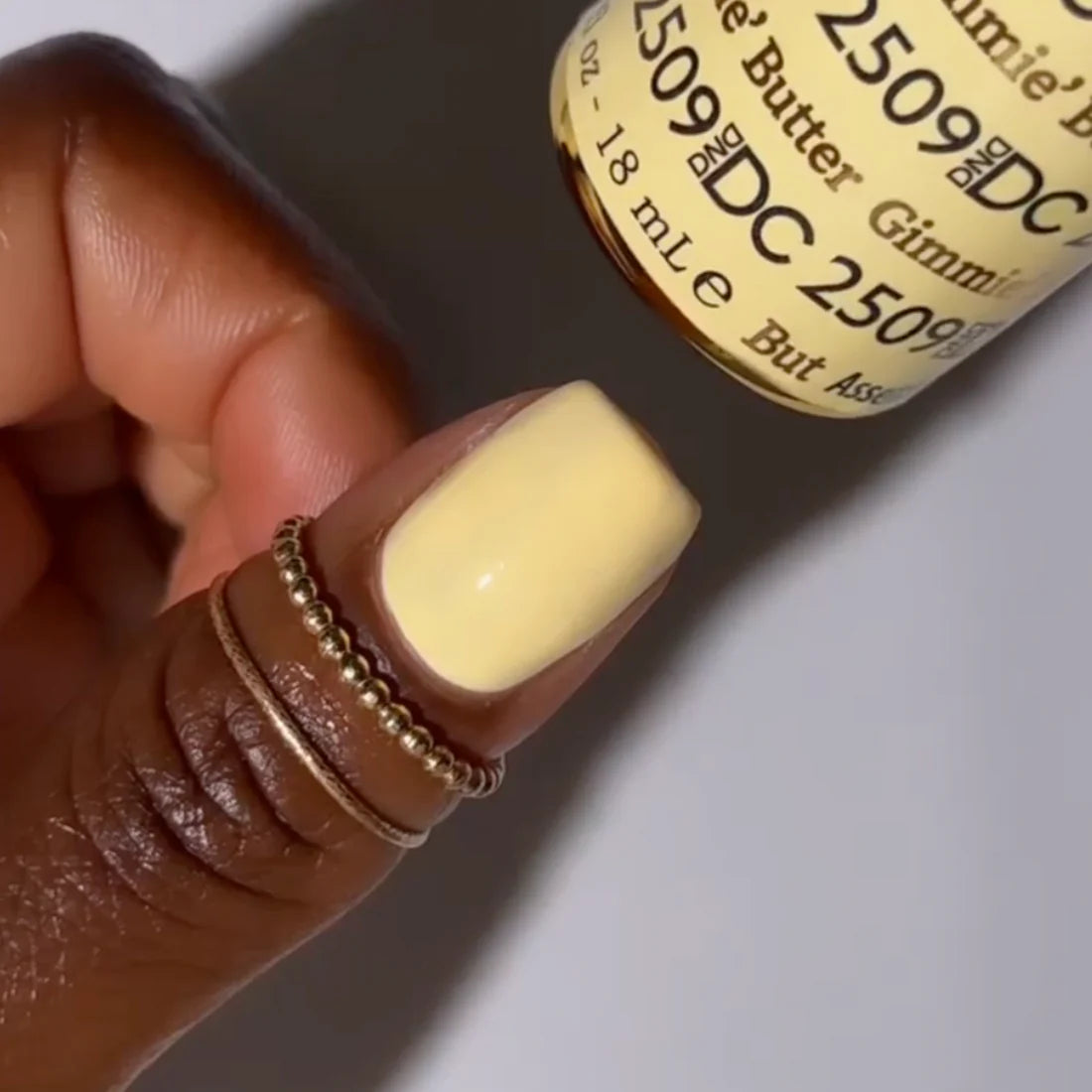 DC Gel Polish #2509 | Gimmie’ Butter