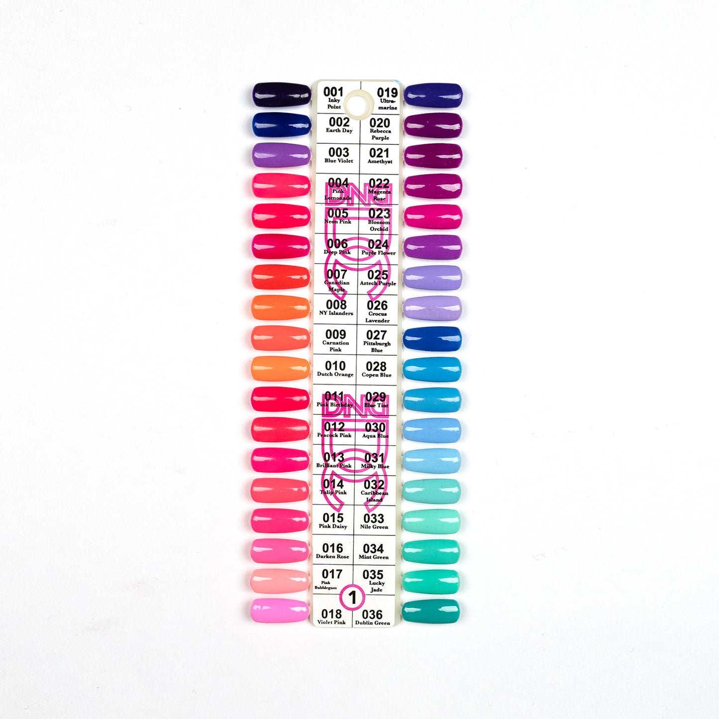 DND DC Color Chart #1