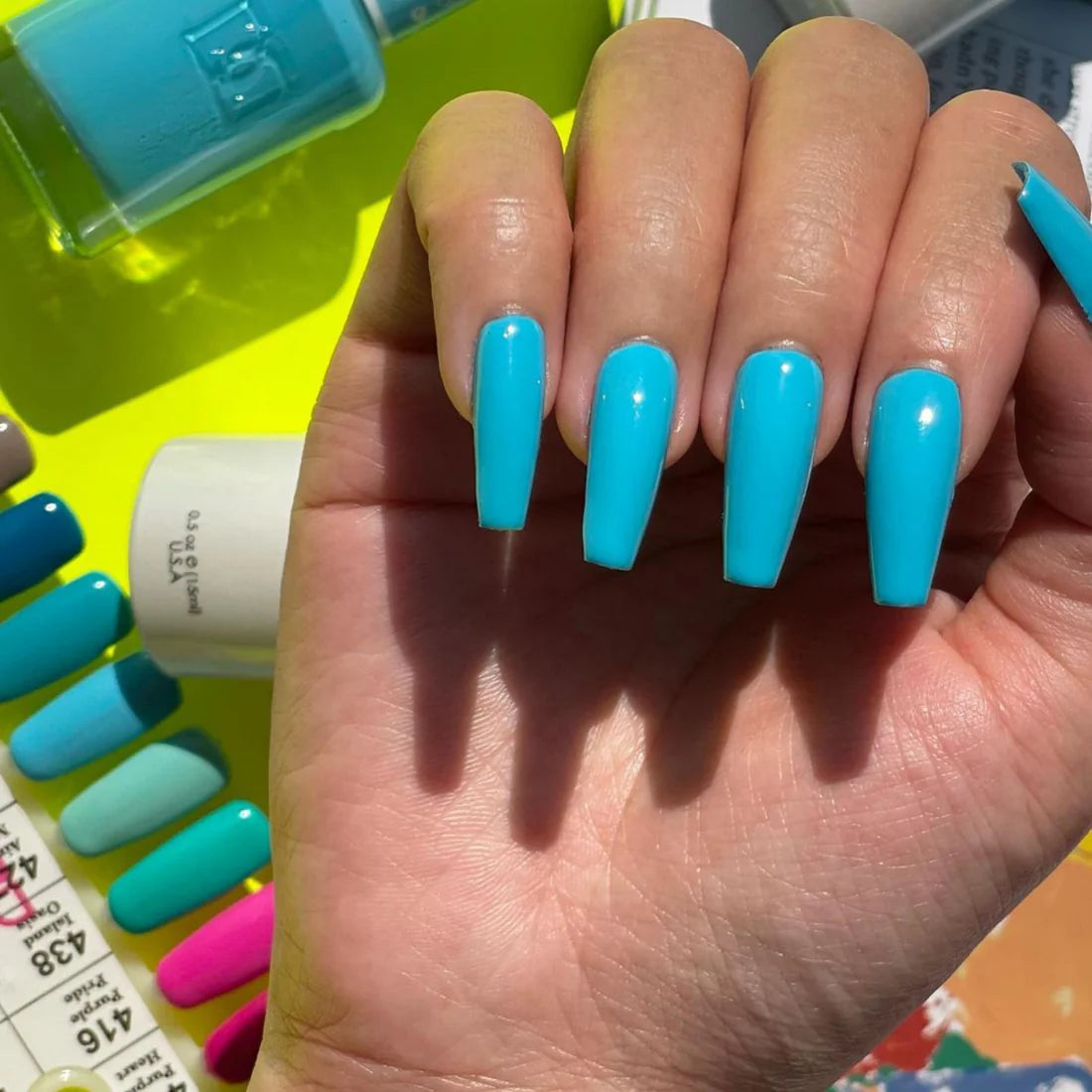 DND Gel Polish #436 | Baby Blue