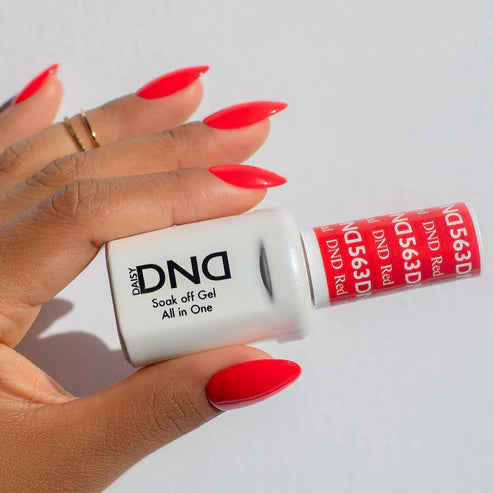DND Gel Polish #563 | DND Red