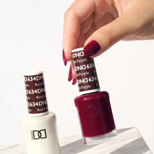 DND Gel Polish #634 | Reddish Purple