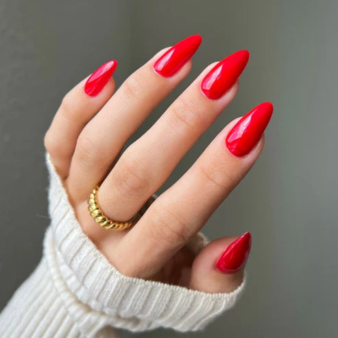 DND Diva Gel Polish #163 | Left Him On Red
