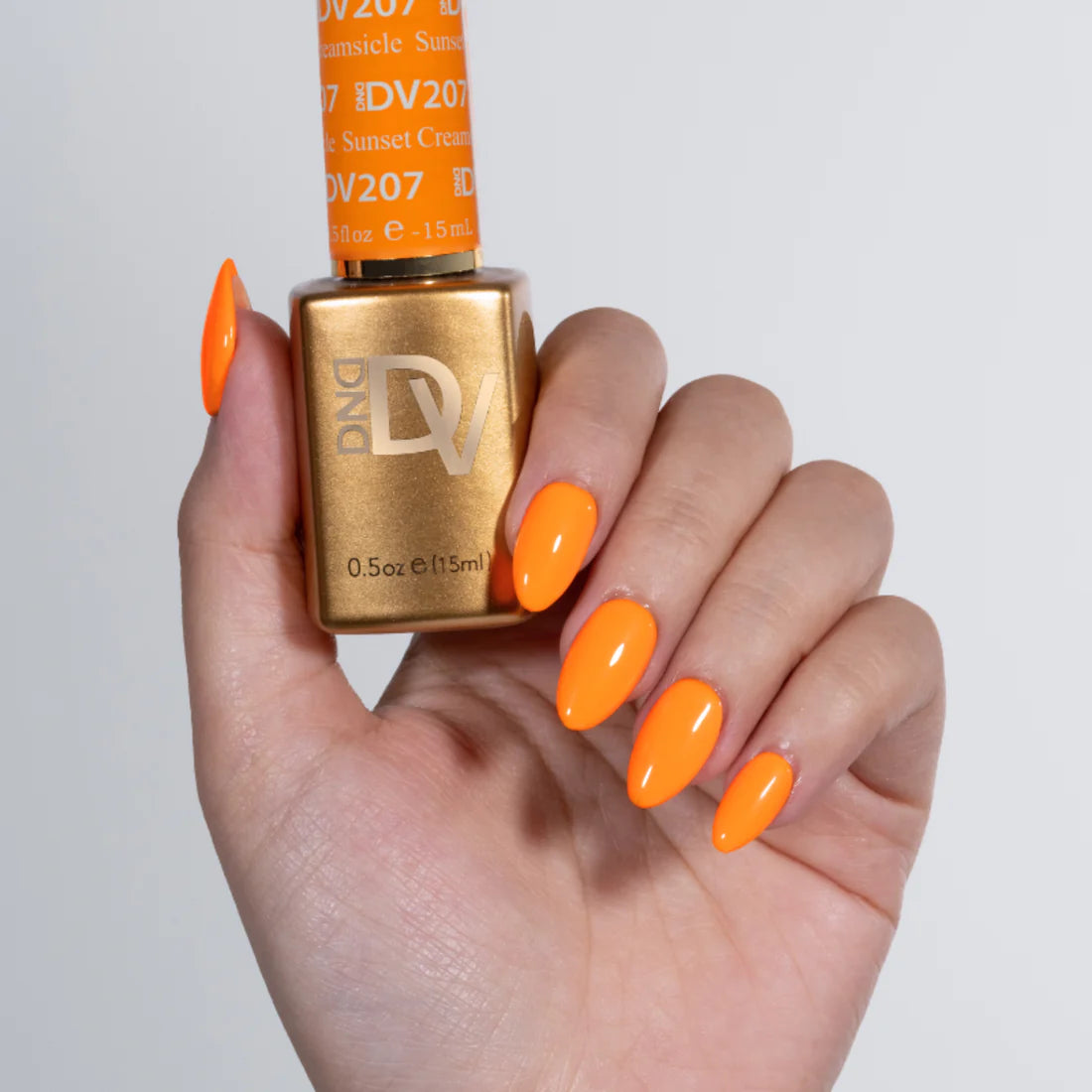 DND Diva Gel Polish #207 | Sunset Creamsicle