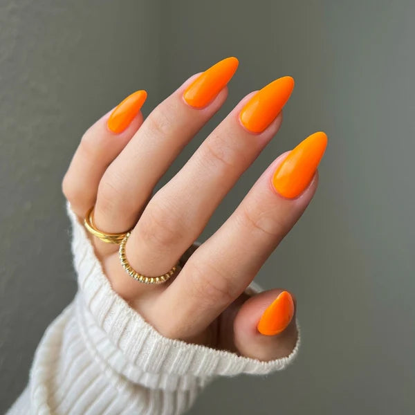 DND Diva Gel Polish #208 | Perfect Orange