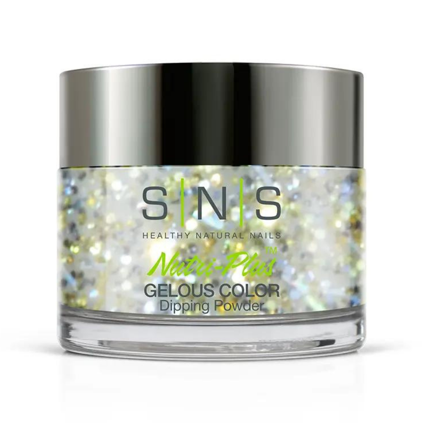 S|N|S Gelous Color Dipping Powder 1 oz | WW05 Silver Bells