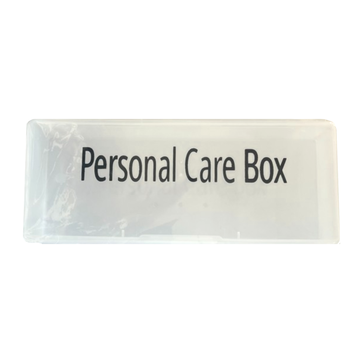 Clear Personal Care Box Storage for Professional Manicurists
