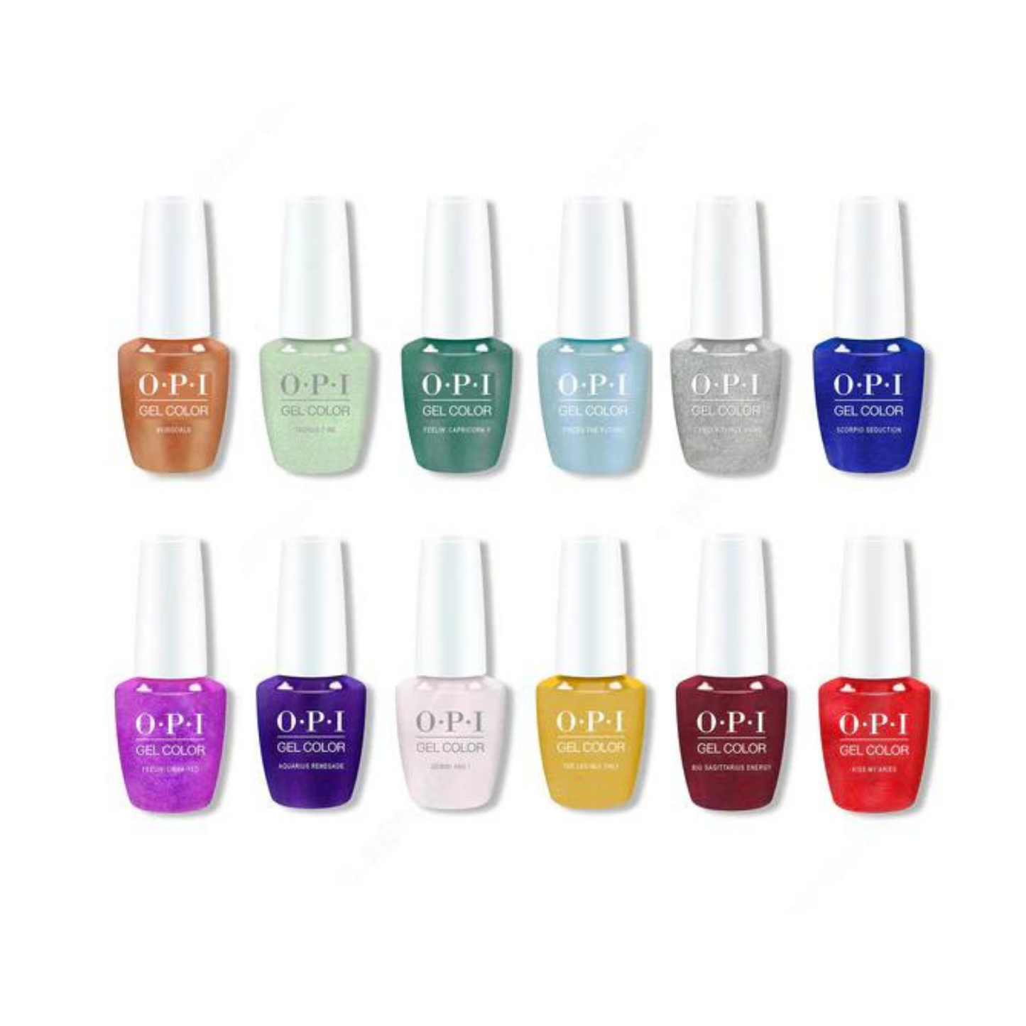OPI Big Zodiac Energy 2023 Fall Gel Color Set 0.5 oz (12)