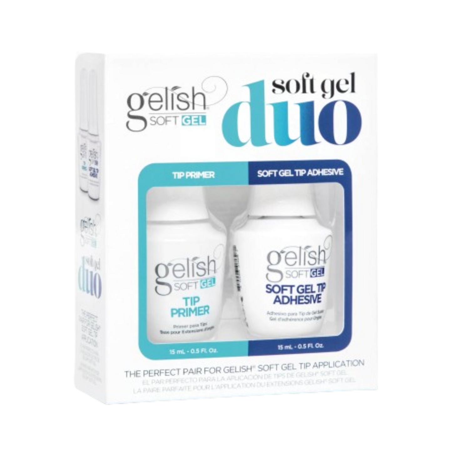 Gelish Soft Gel Duo (0.5 oz) | Tip Primer + Soft Gel Tip Adhesive