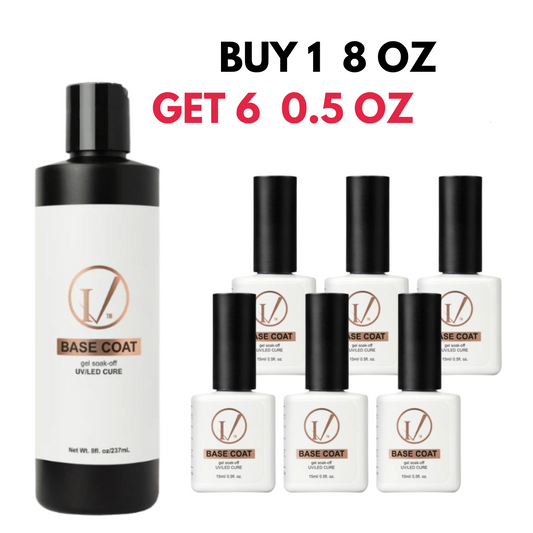 IVANCA 8 oz Gel Base Coat + 6 0.5 oz *DEAL*