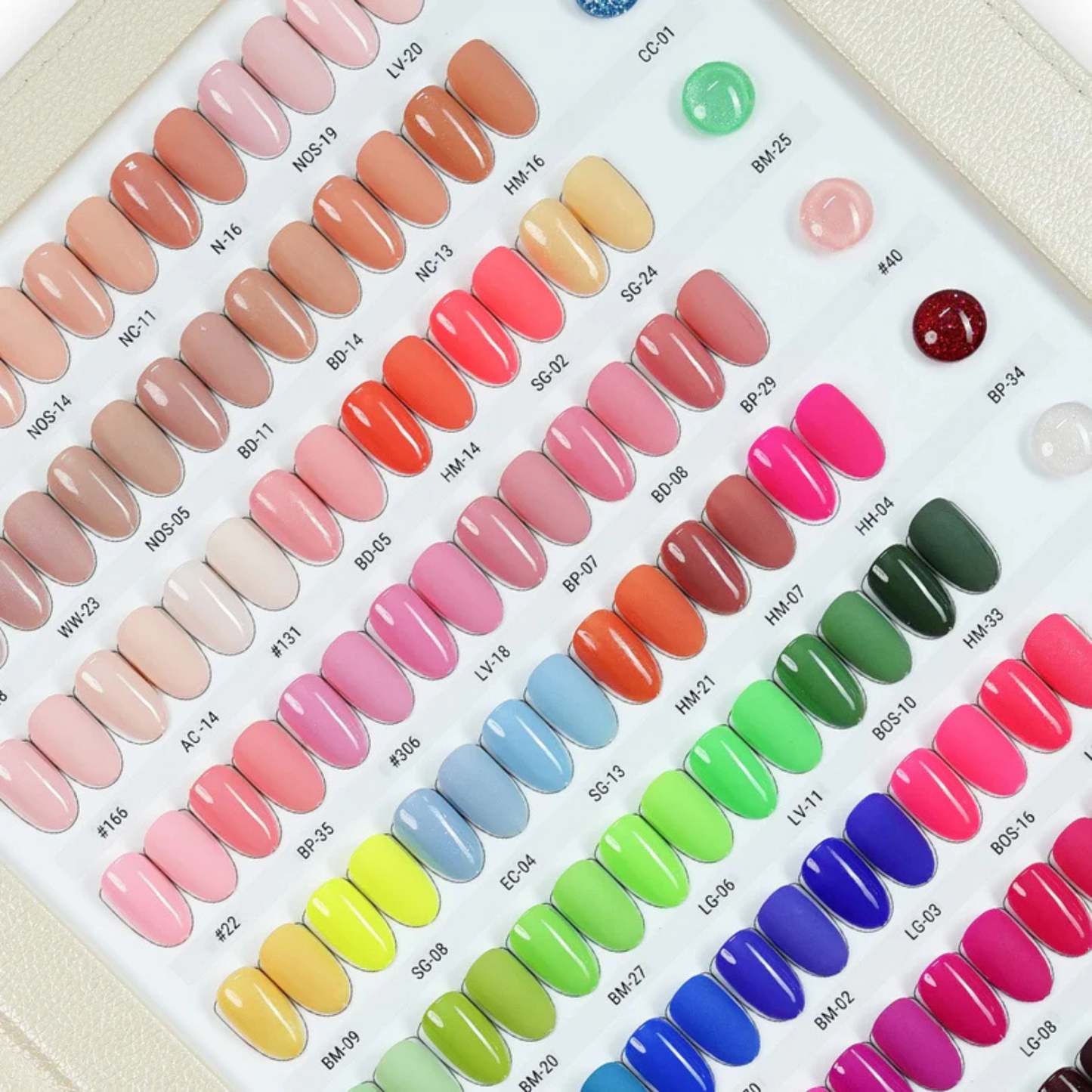 SNS Beige 4-In-1 Collection | 144 Powder, Gel, & Lacquer Matching Combos + 2 LED Lamp