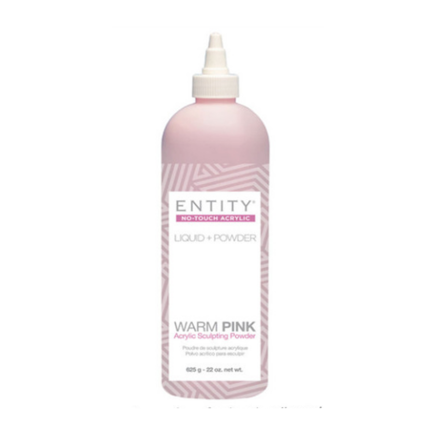 Entity No-Touch Sculpting Acrylic Liquid + Powder WARM PINK (22 oz) *SALE*