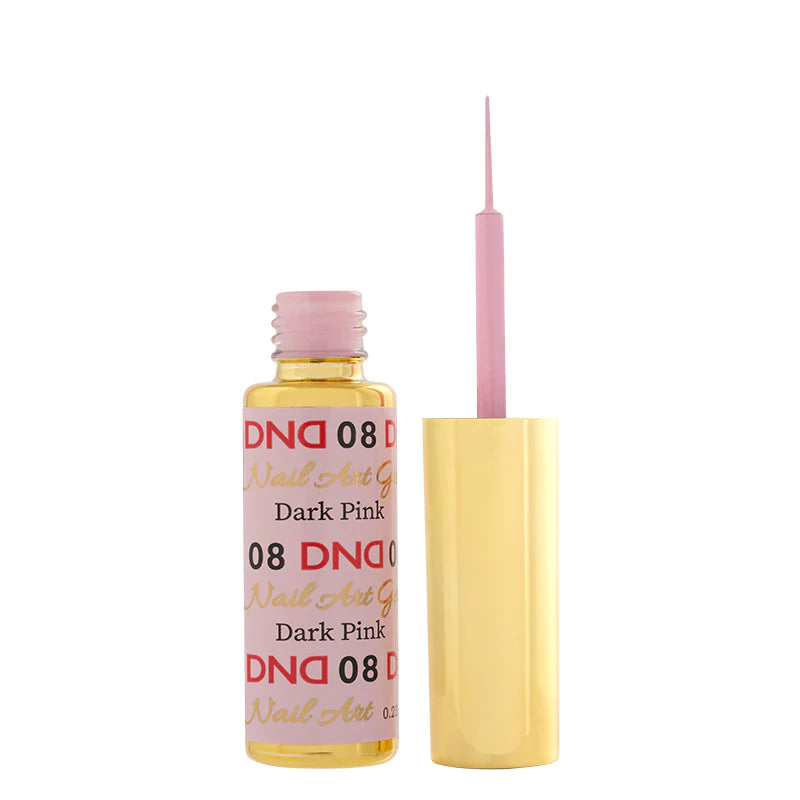 DND Classic Gel Nail Art Liner #08 – Dark Pink