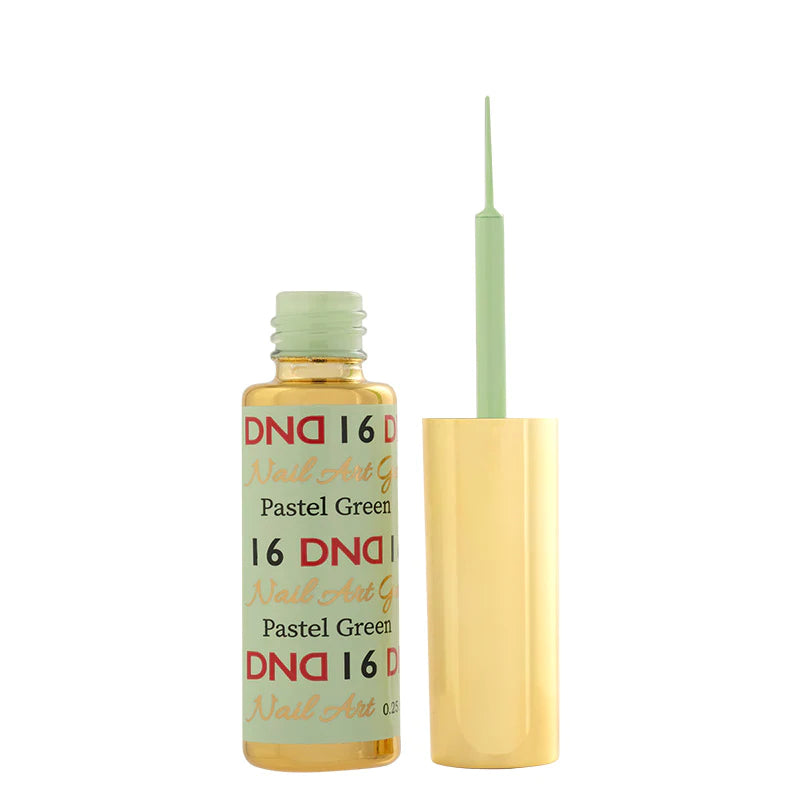 DND Classic Gel Nail Art Liner #16 – Pastel Green