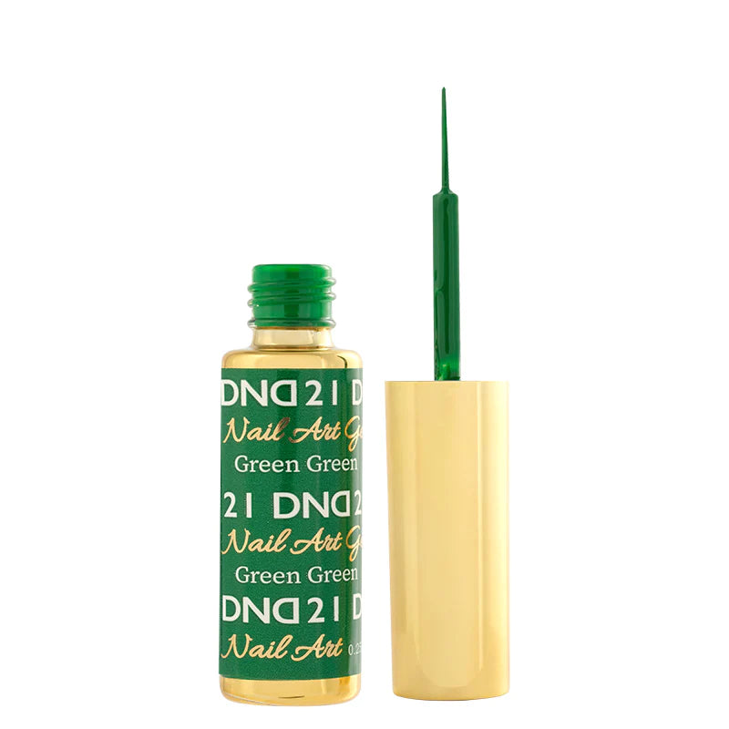 DND Classic Gel Nail Art Liner #21 – Green