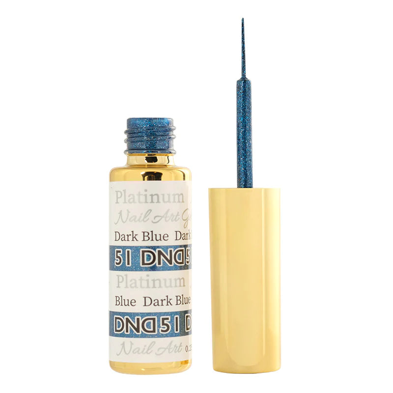 DND Platinum Gel Nail Art Liner #51 – Dark Blue