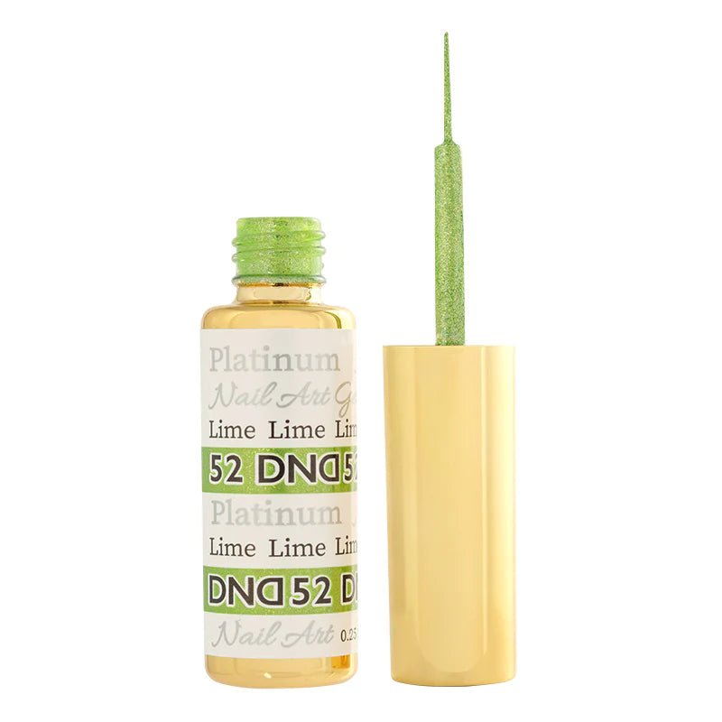 DND Platinum Gel Nail Art Liner #52 – Lime