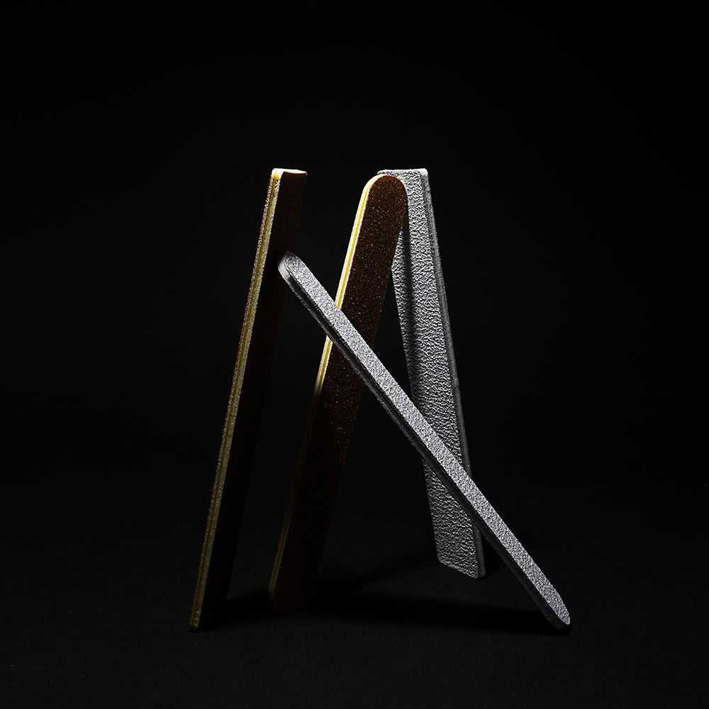 IV. Jumbo Acrylic File 80/80 (golden) Washable M / 50pcs