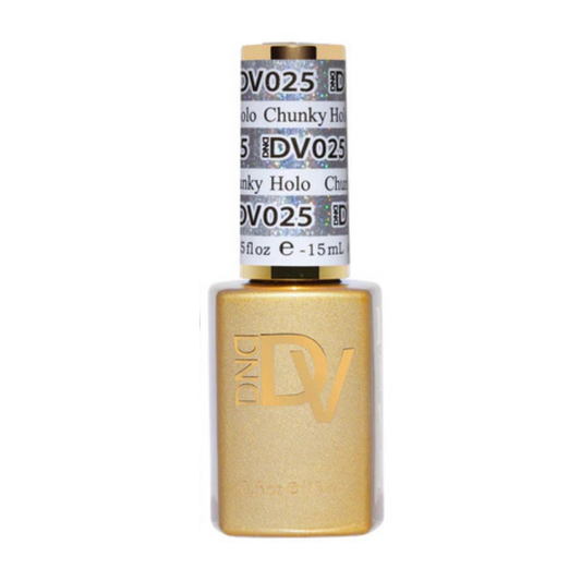 DND Diva Gel Polish #025 | Chunky Holo