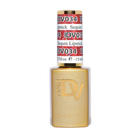 DND Diva Gel Polish #034 | Sequin Lipstick