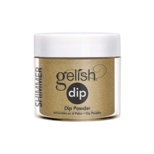 Gelish Dip #075 Give Me Gold (0.8 oz)