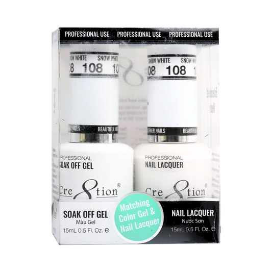 Cre8tion Duo #108 | Snow White (0.5 oz)