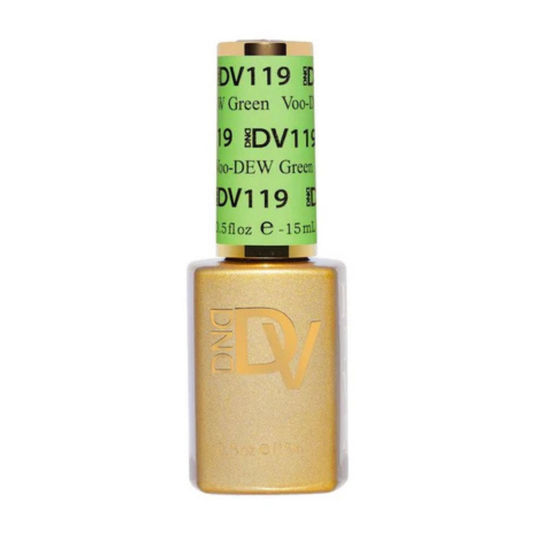DND Diva Gel Polish #119 | Voo-DEW Green