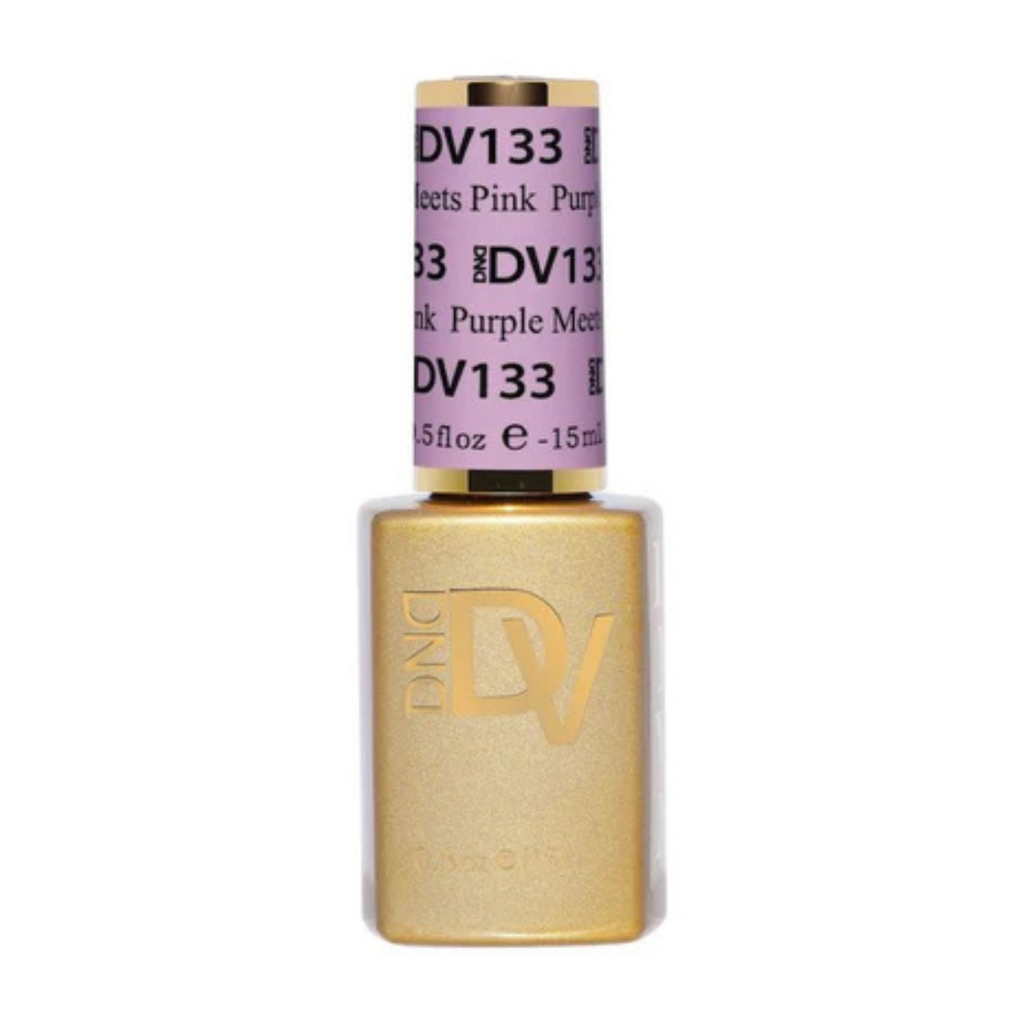 DND Diva Gel Polish #133 | Purple Meets Pink